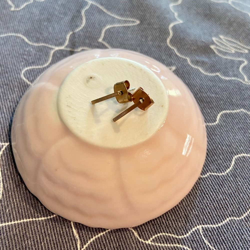 Madewell Rose-gold Bar Studs/Earrings